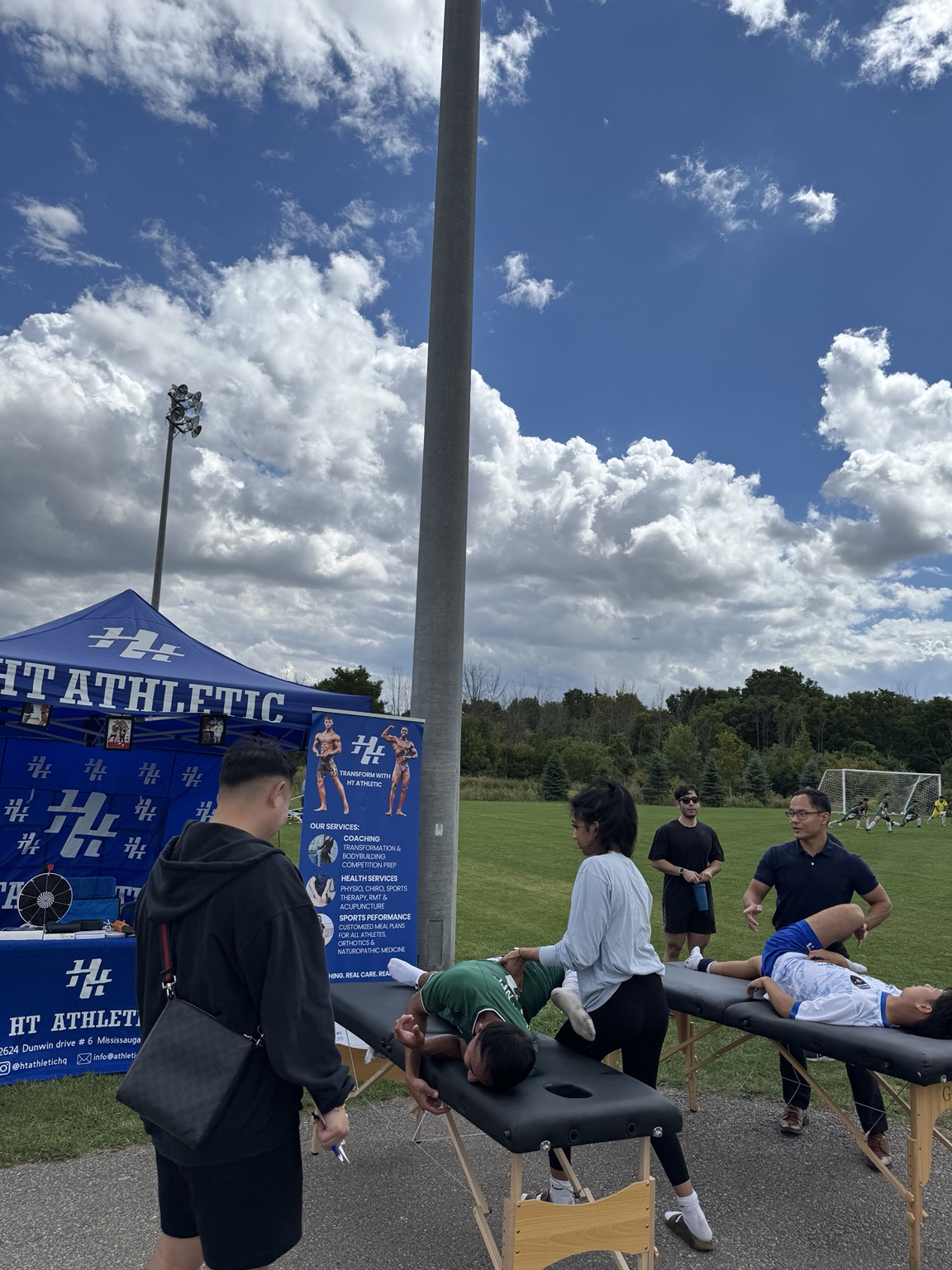 HT ATHLETIC at a community event