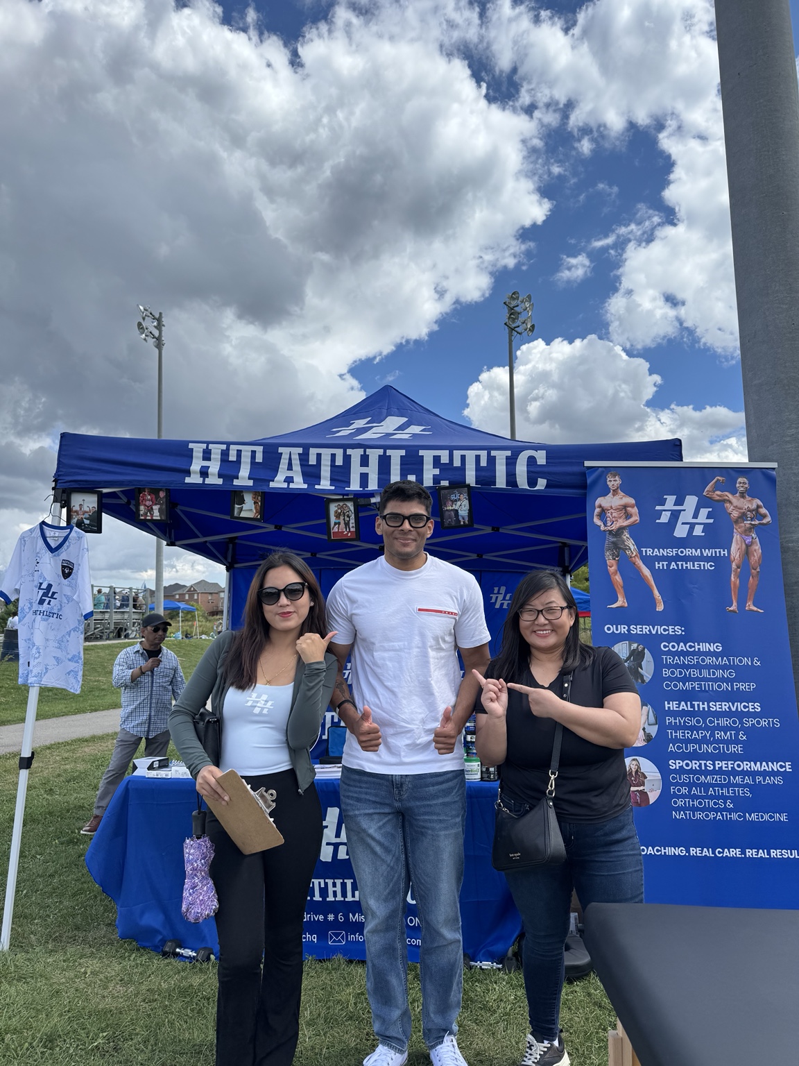 HT ATHLETIC at a community event