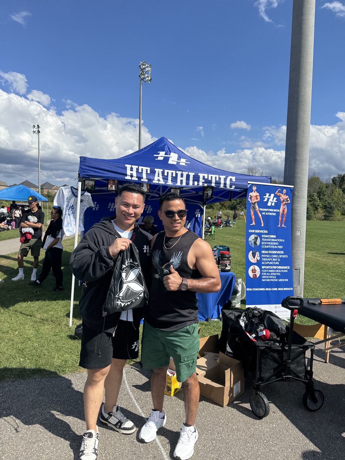 HT ATHLETIC at a community event