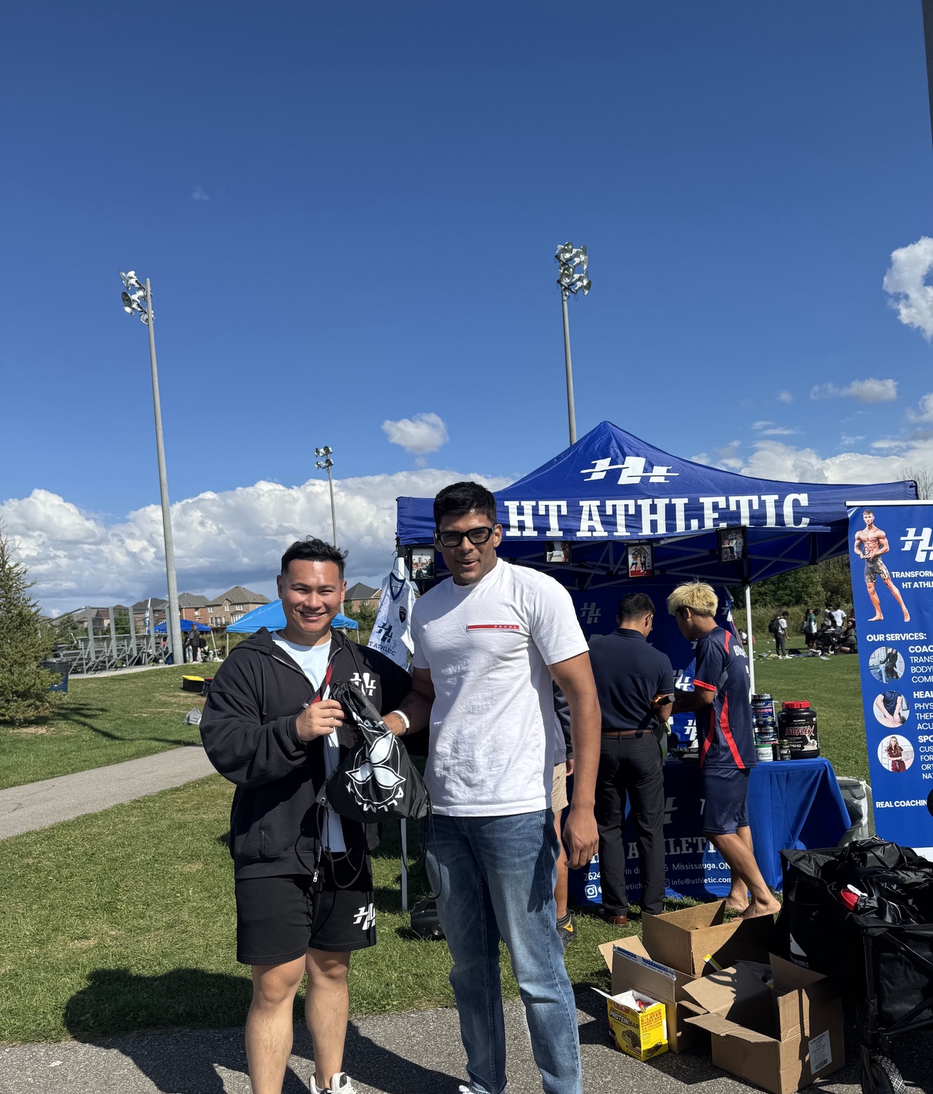HT ATHLETIC at a community event