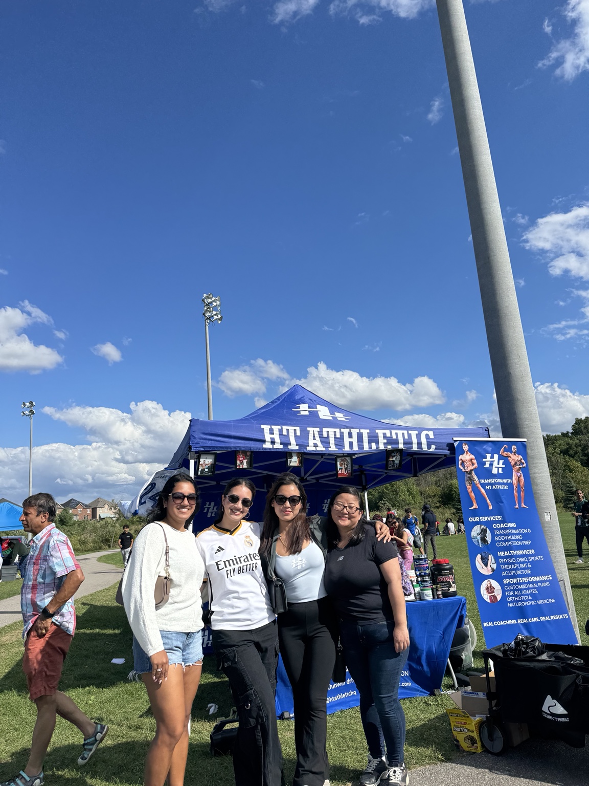 HT ATHLETIC at a community event