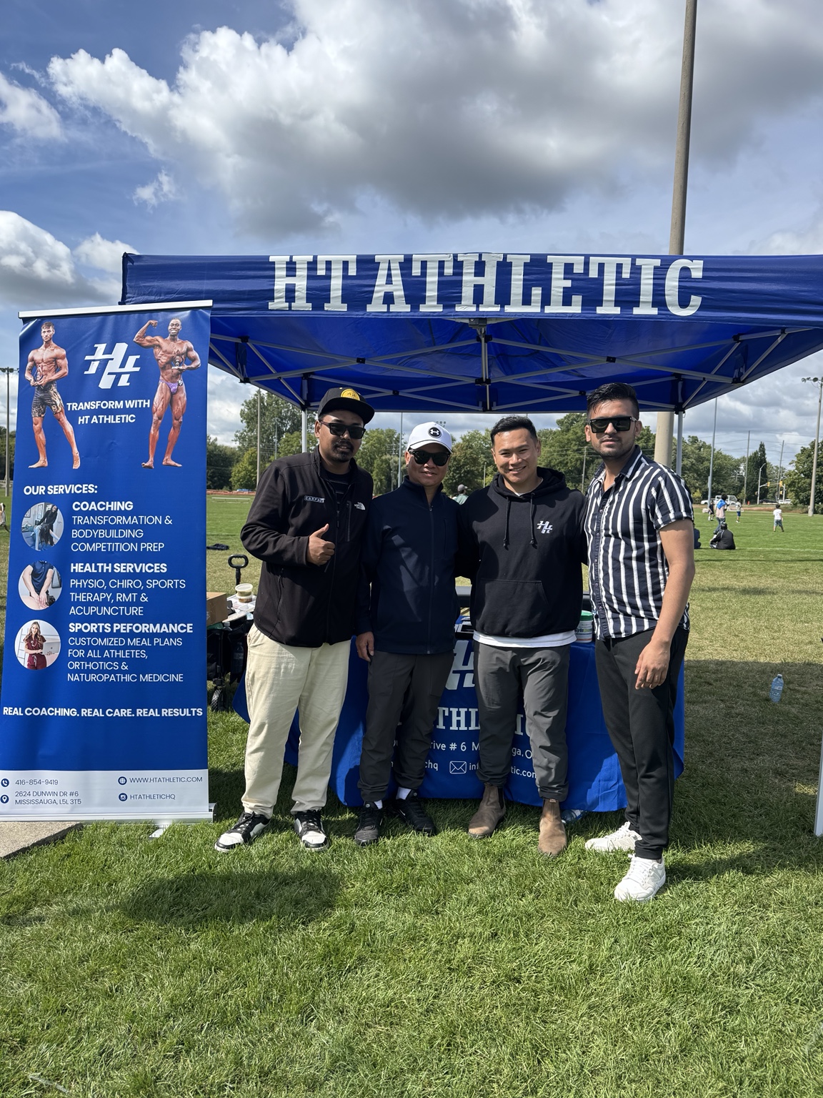 HT ATHLETIC at a community event